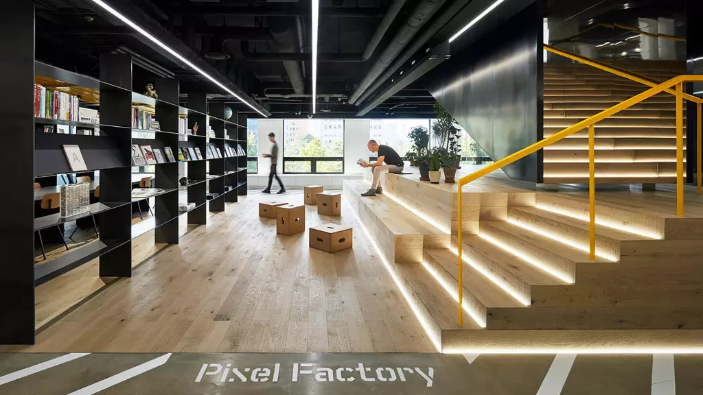 Văn phòng Huyndai Card Pixel Factory, Korea