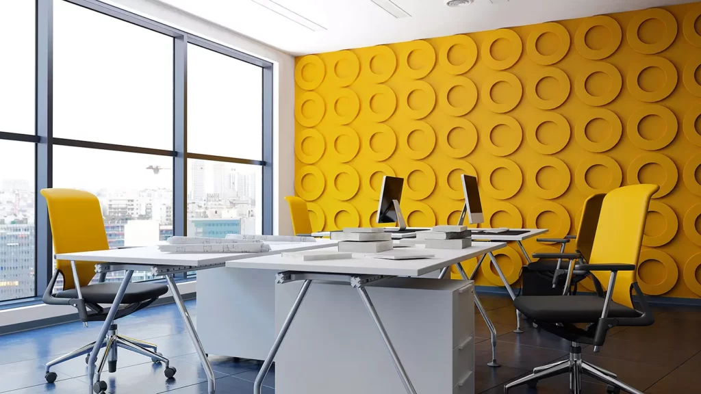 Ý nghĩa của văn phòng màu vàng 
