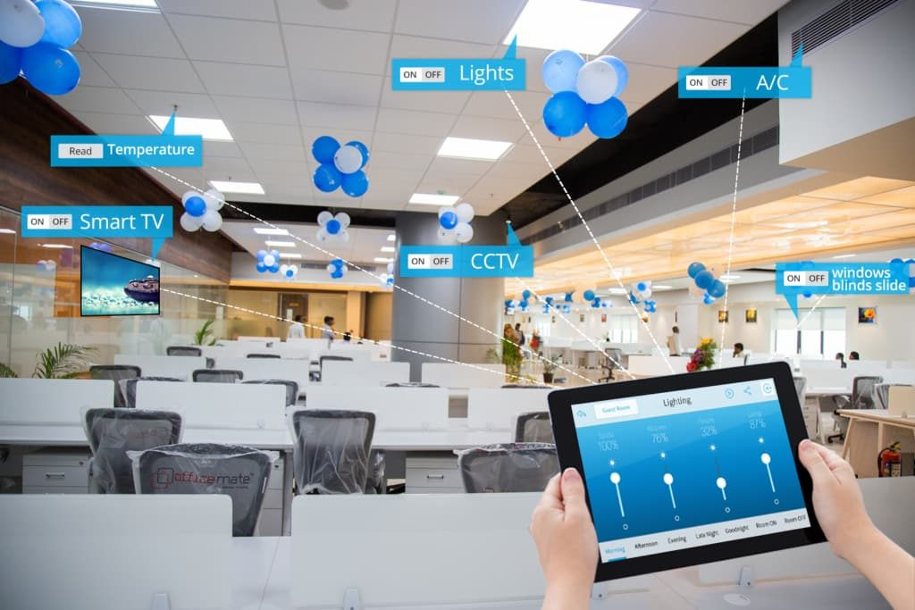 IoT trong thiết kế nội thất văn phòng