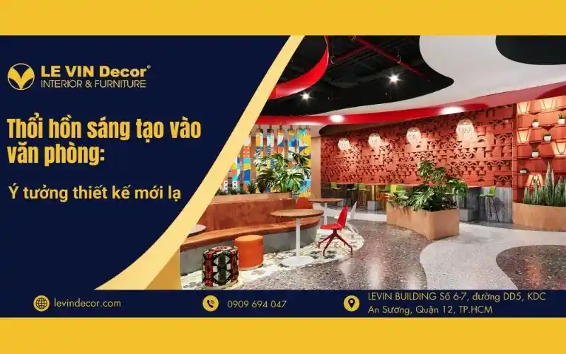 cách điệu trong thiết kế văn phòng