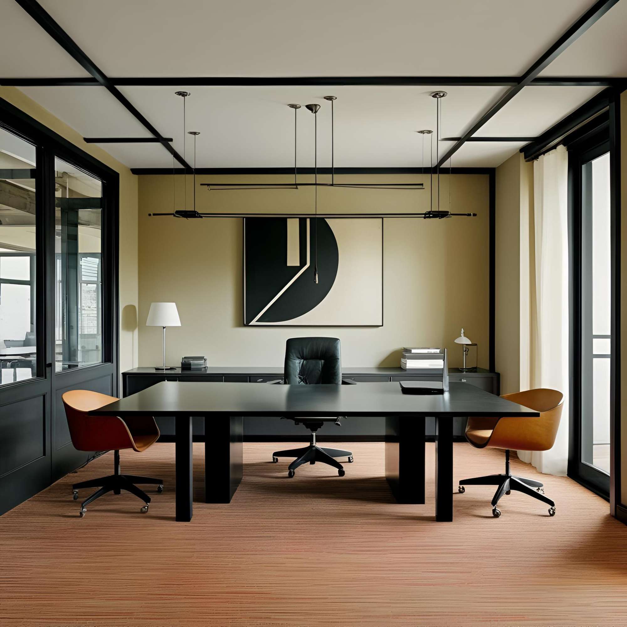 Phong Cách Thiết Kế Văn Phòng Bauhaus