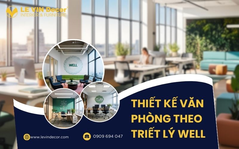 Thiết kế văn phòng theo triết lý WELL