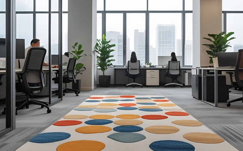 thảm trải sàn văn phòng