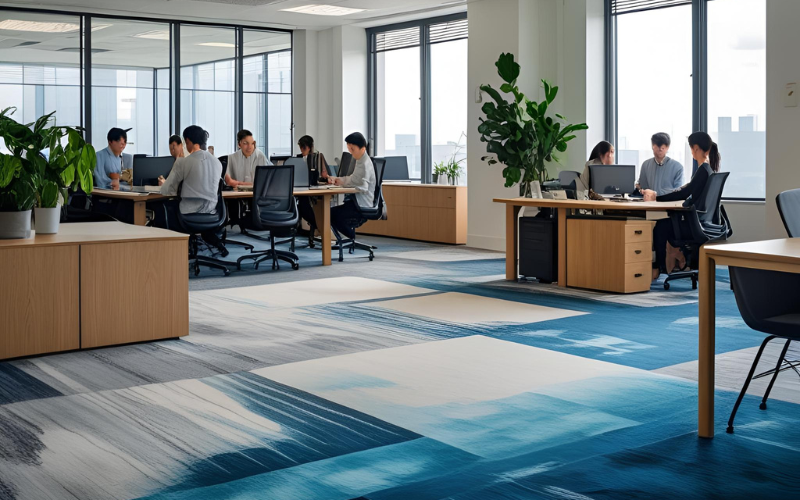 thảm trải sàn văn phòng