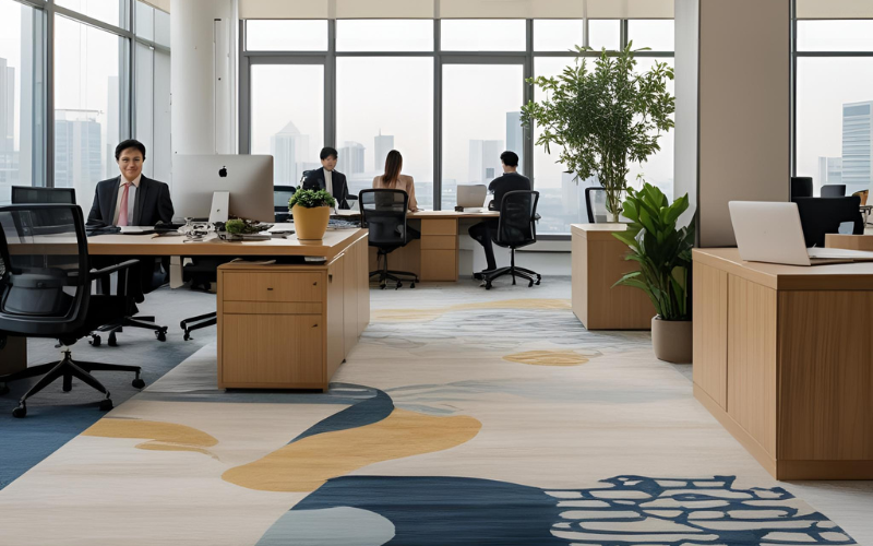 thảm trải sàn văn phòng