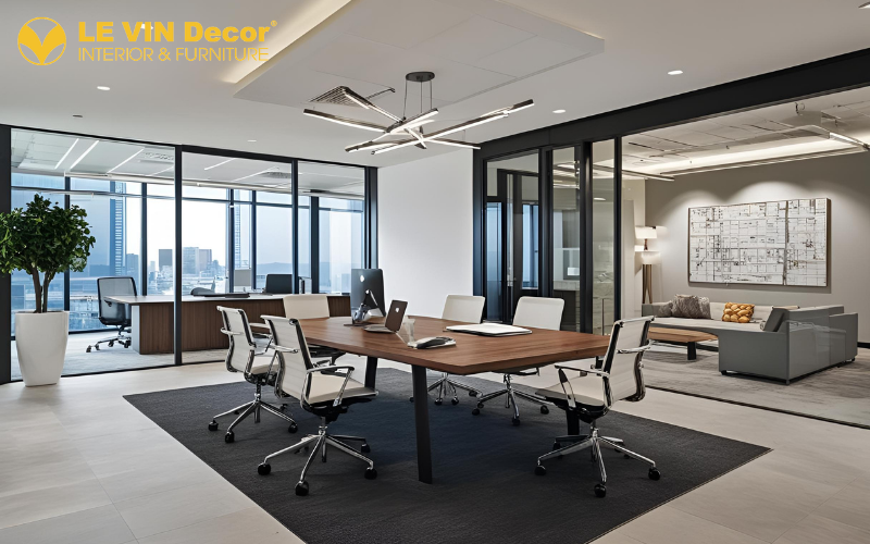 Thiết kế nội thất văn phòng 800m2