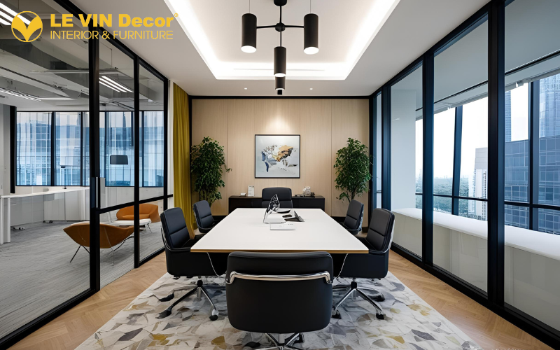Tổng quan về thiết kế nội thất văn phòng 800m2