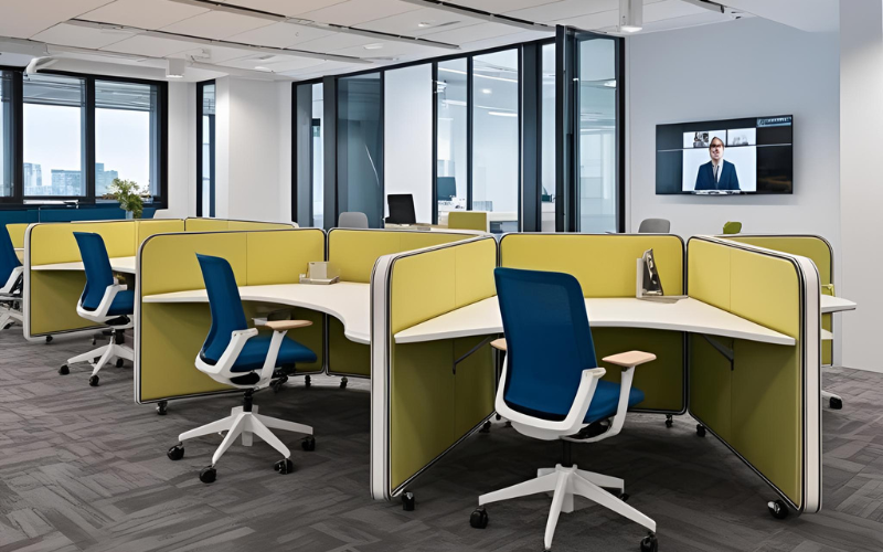 Thiết Kế Văn Phòng Có Cửa Sổ