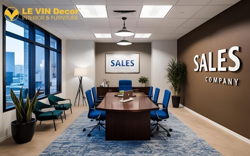 Màu sắc và ánh sáng trong thiết kế văn phòng sale