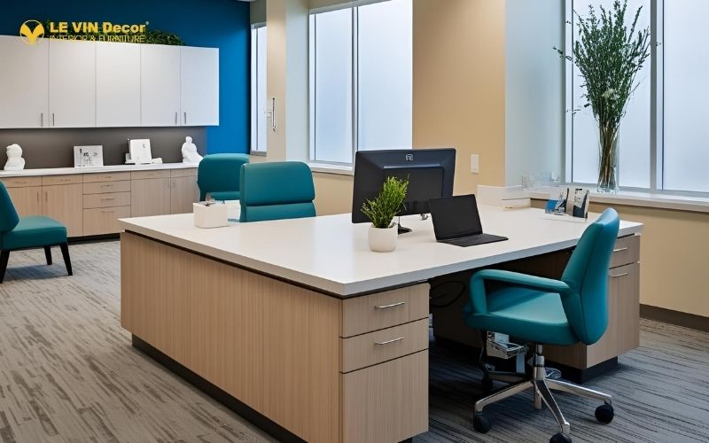Thiết kế nội thất văn phòng y tế