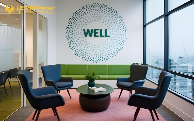 Thiết kế văn phòng theo triết lý WELL 