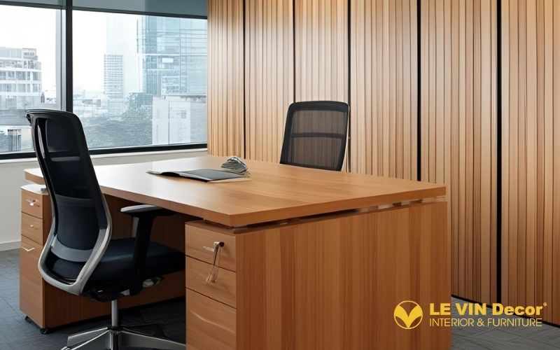 Tấm Ốp Gỗ Nhựa Văn Phòng