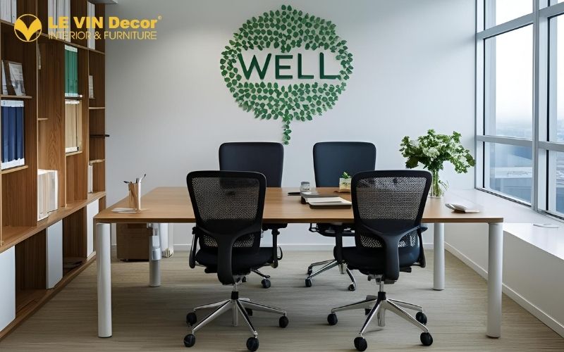 Thiết kế văn phòng theo triết lý WELL 