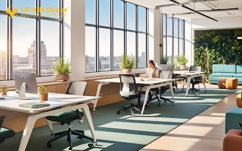 Thiết kế văn phòng theo triết lý WELL 