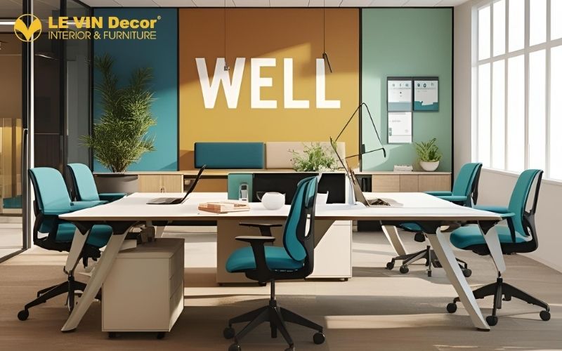 Thiết kế văn phòng theo triết lý WELL 