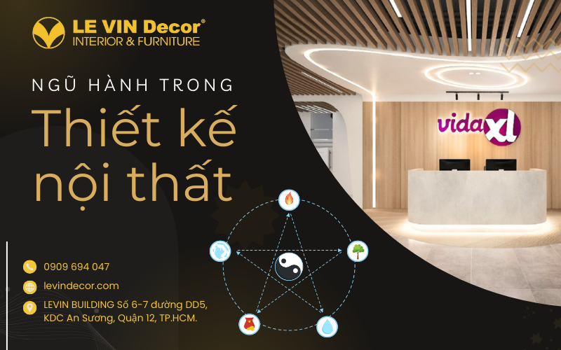 tương khắc ngũ hành trong thiết kế nội thất