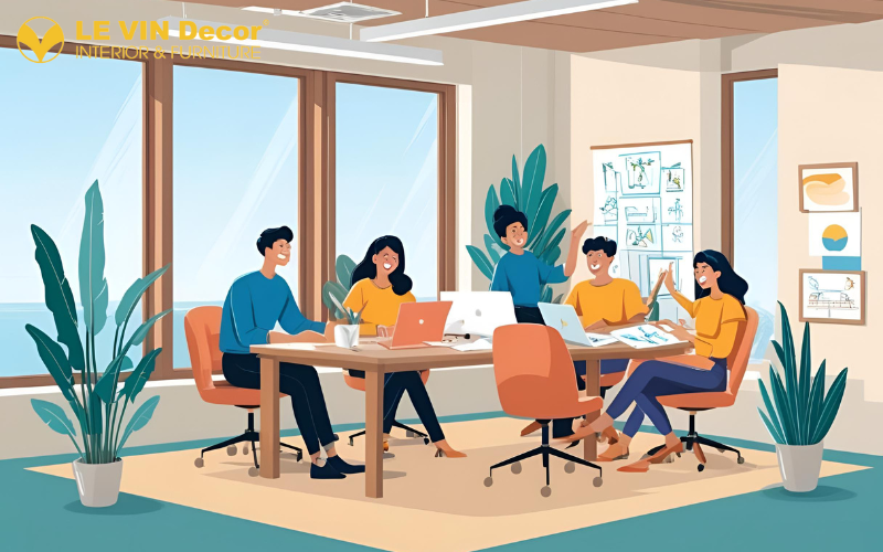 Lợi ích lâu dài của việc giảm tiếng ồn trong văn phòng