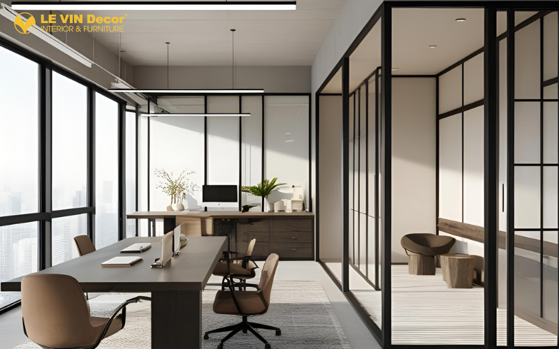 Ứng Dụng Phong Cách Wabi Sabi Trong Thiết Kế Nội Thất Văn Phòng Hiện Đại 2025