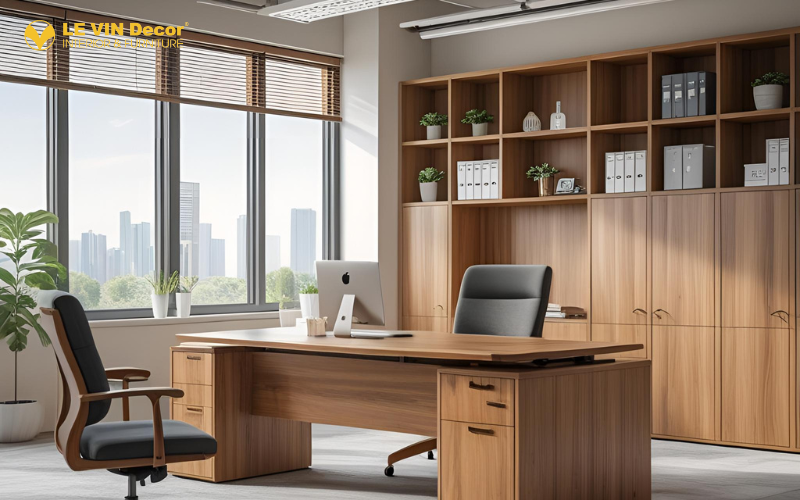 Khám Phá 6 Món Nội Thất Gỗ Văn Phòng Hiện Đại Không Thể Thiếu