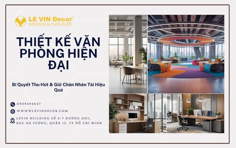 Thiết kế văn phòng hiện đại