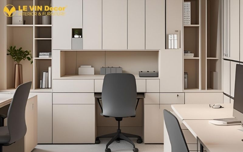 Lưu trữ thông minh trong thiết kế văn phòng