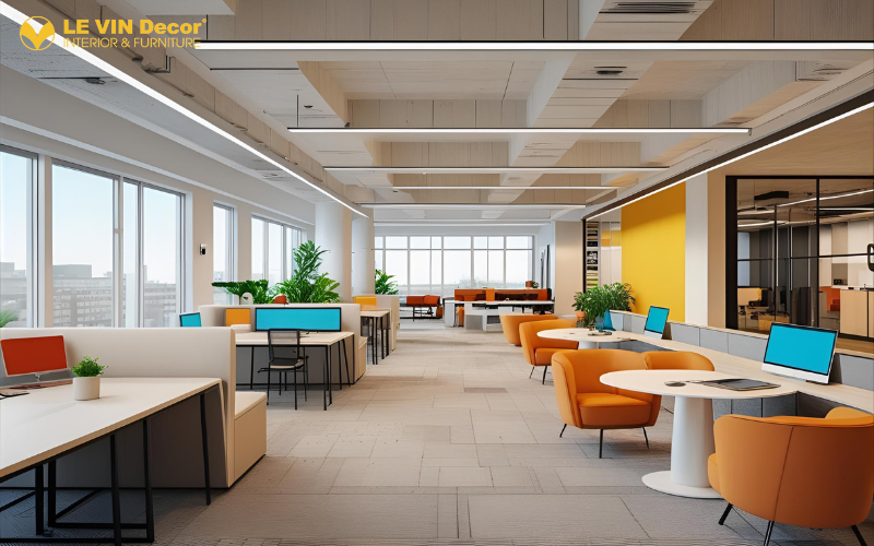 Mô hình văn phòng chia sẻ (co-working đa năng)