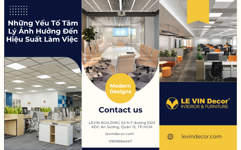 Những Yếu Tố Tâm Lý Ảnh Hưởng Đến Hiệu Suất Làm Việc Trong Văn Phòng Và Cách Khắc Phục