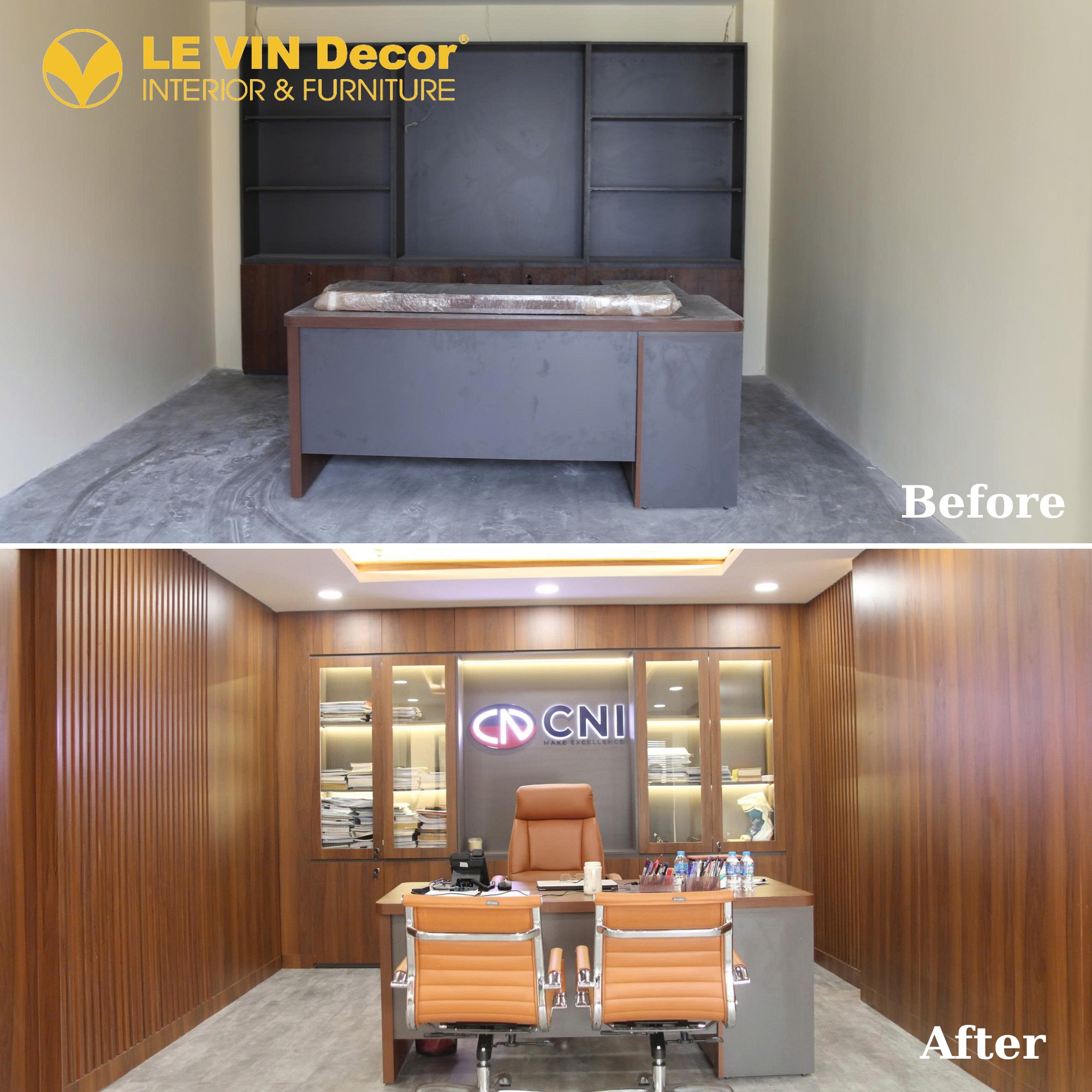 [Case study] Tổng hợp các công trình thiết kế thi công nội thất văn phòng đã cải tạo thành công 2025