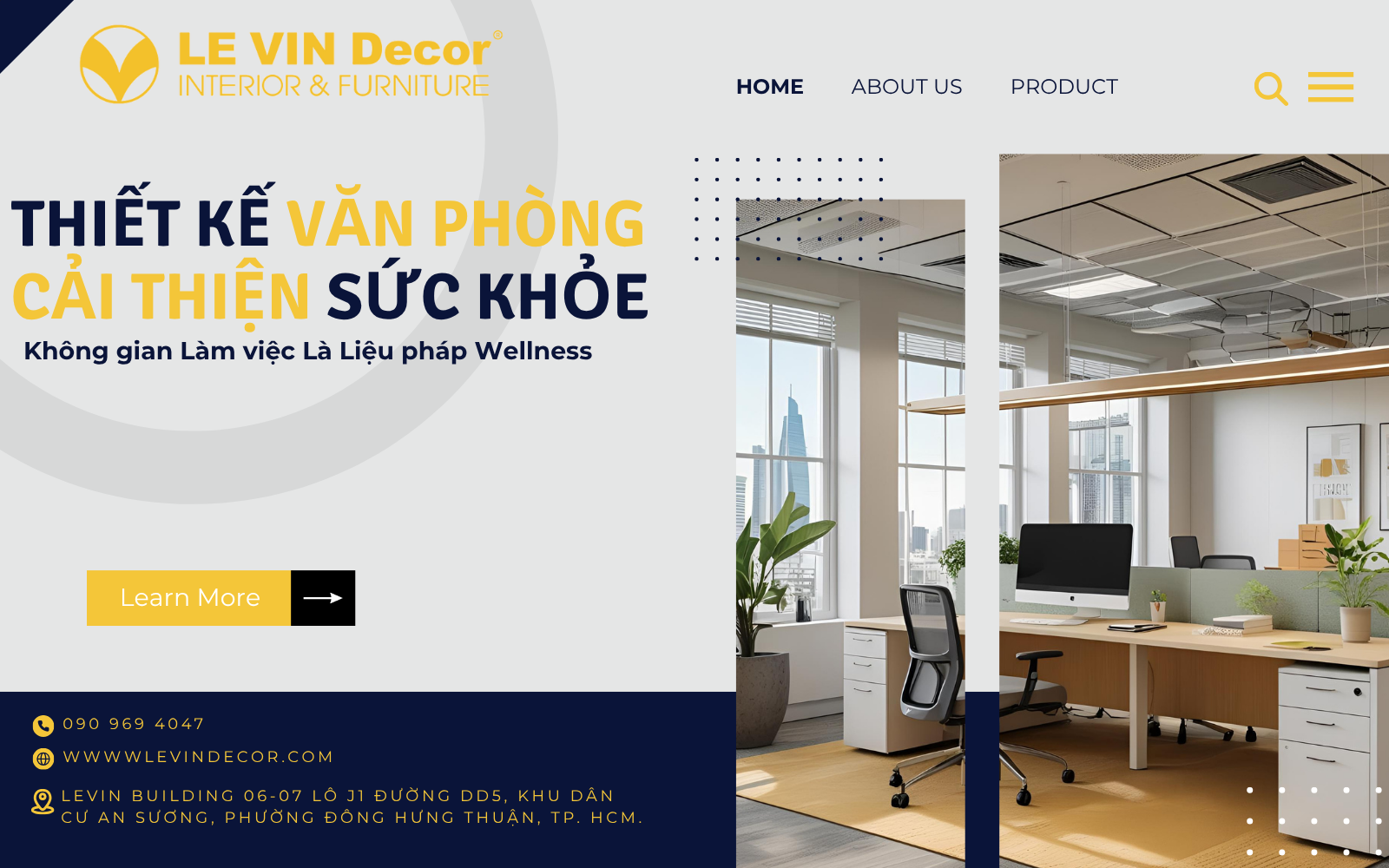 Thiết Kế Văn Phòng Cải Thiện Sức Khỏe