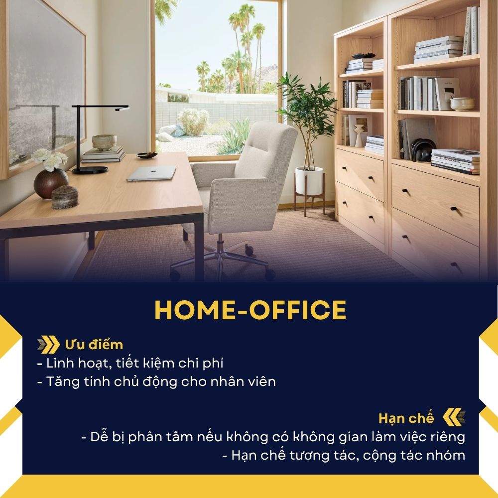 Home-office – Làm việc tại nhà vẫn hiệu quả