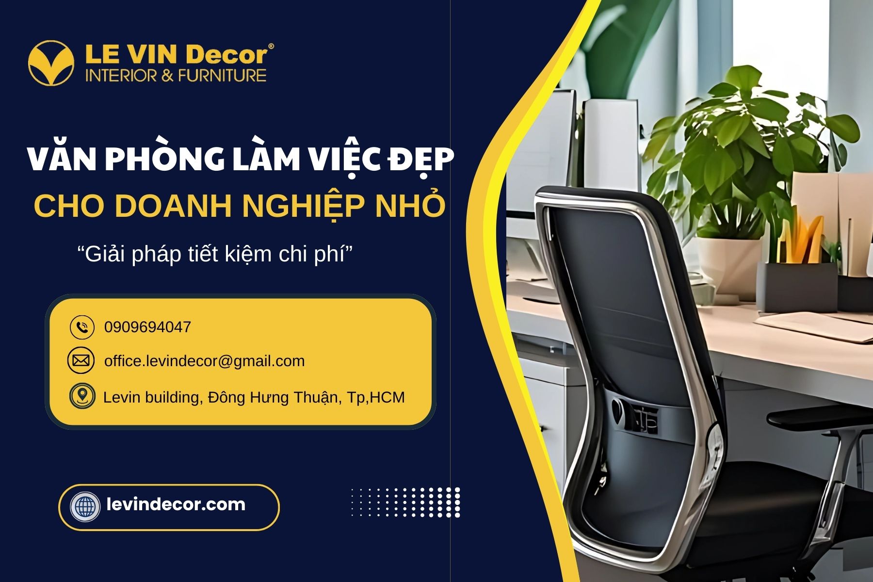 Văn phòng làm việc đẹp cho doanh nghiệp nhỏ: Giải pháp tiết kiệm chi phí