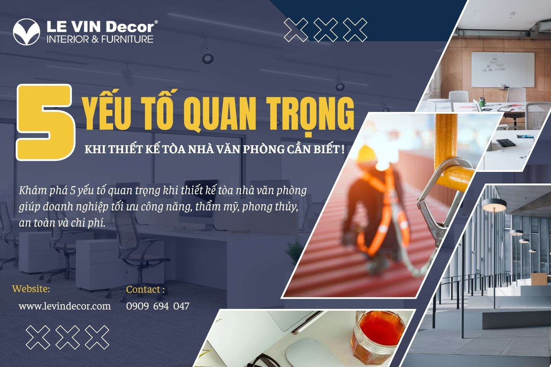 5 Yếu Tố Quan Trọng Khi Thiết Kế Tòa Nhà Văn Phòng Cần Biết