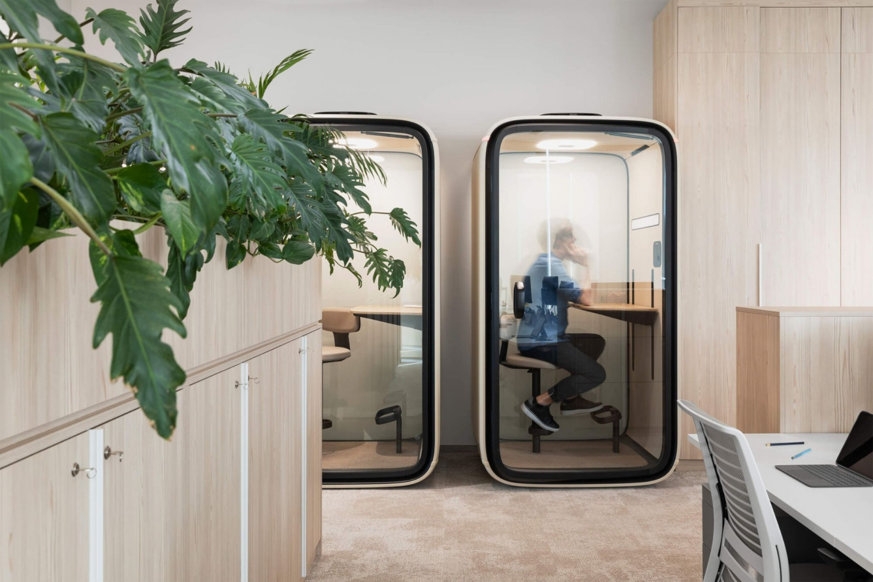 Phòng làm việc cá nhân cách âm – Giải pháp tập trung cho kế toán viên hiện đại