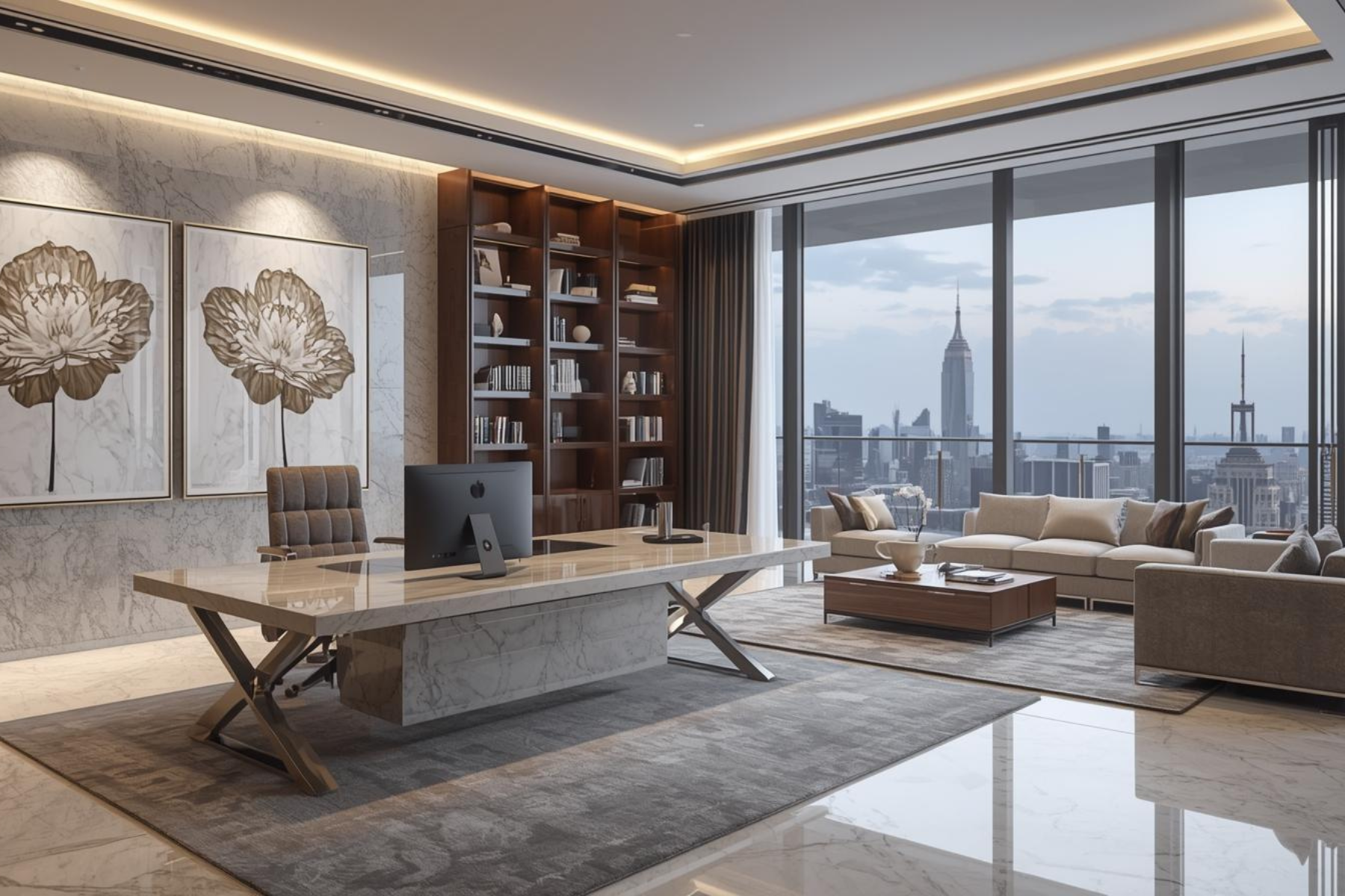 nôji thất phòng lãnh đạo