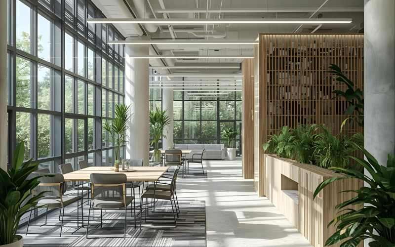 xu hướng bố trí văn phòng trong tương lai