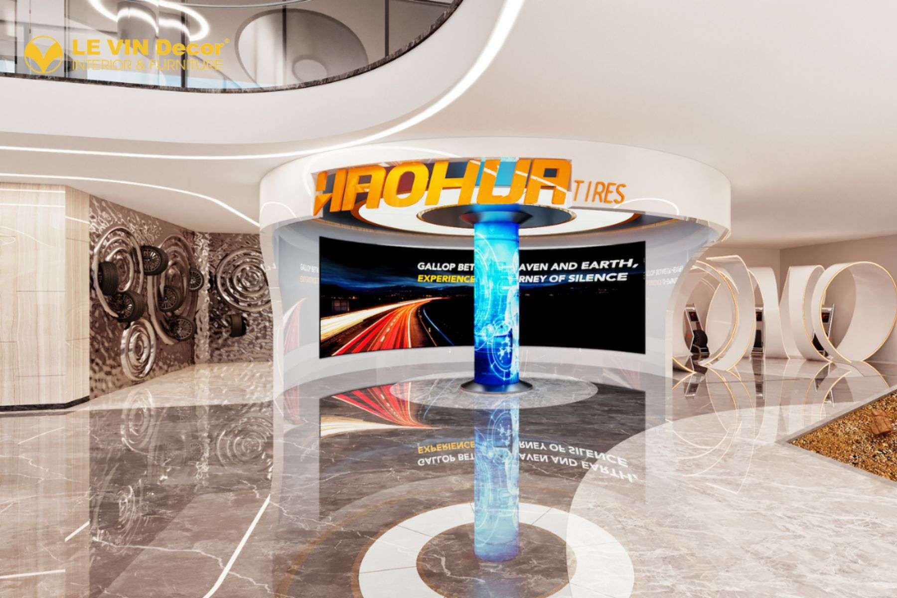 Mẫu backdrop phong cách công nghệ – tech