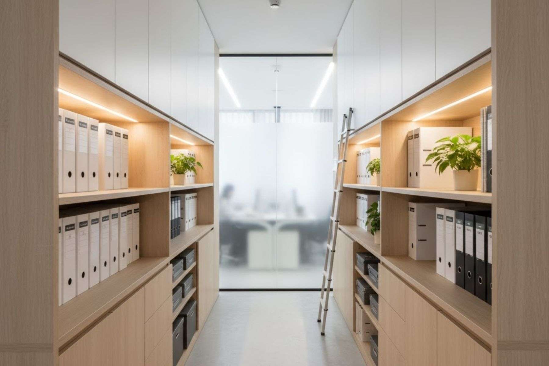 Cách phân chia khu vực chức năng hợp lý - Khu vực lưu trữ – hồ sơ