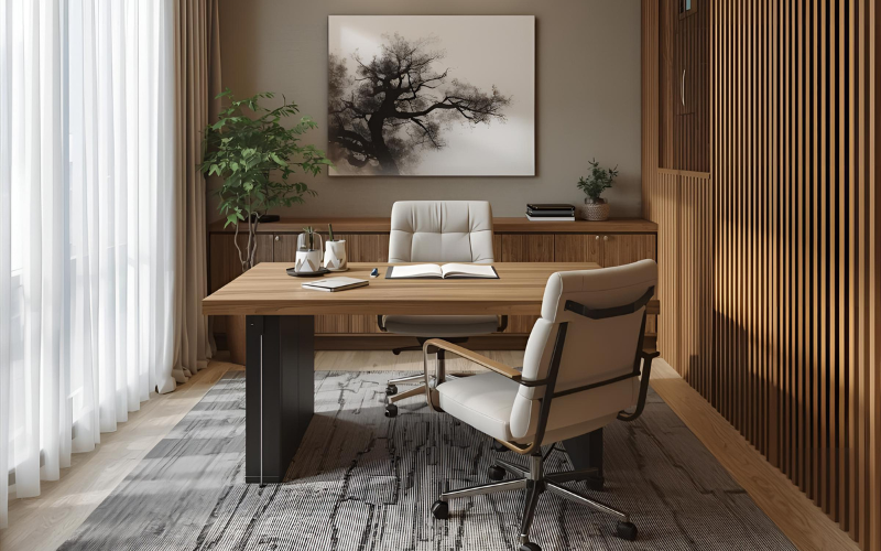 Trang Trí Văn Phòng Nhỏ Nhưng Sang Trọng