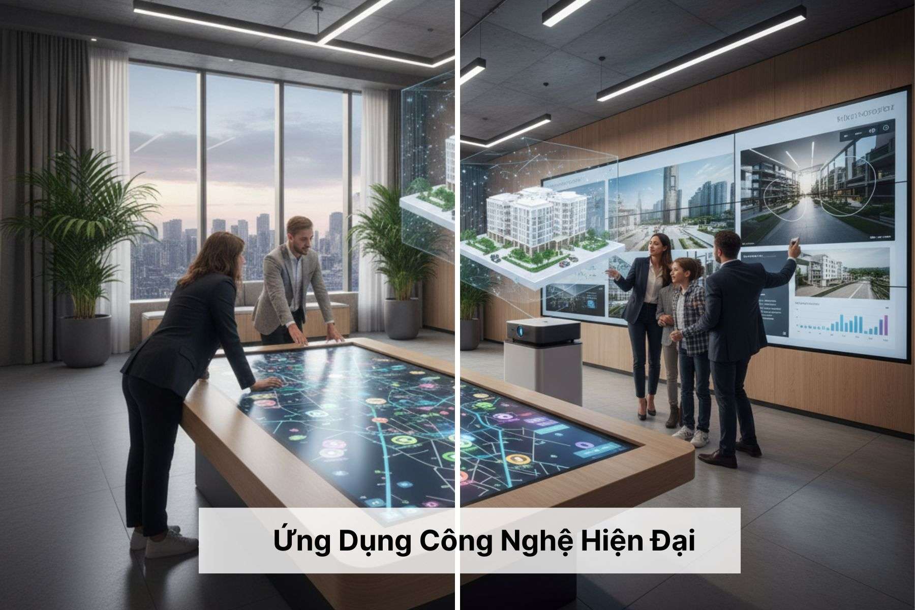 Ứng Dụng Công Nghệ Hiện Đại Trong Văn Phòng Giao Dịch Bất Động Sản