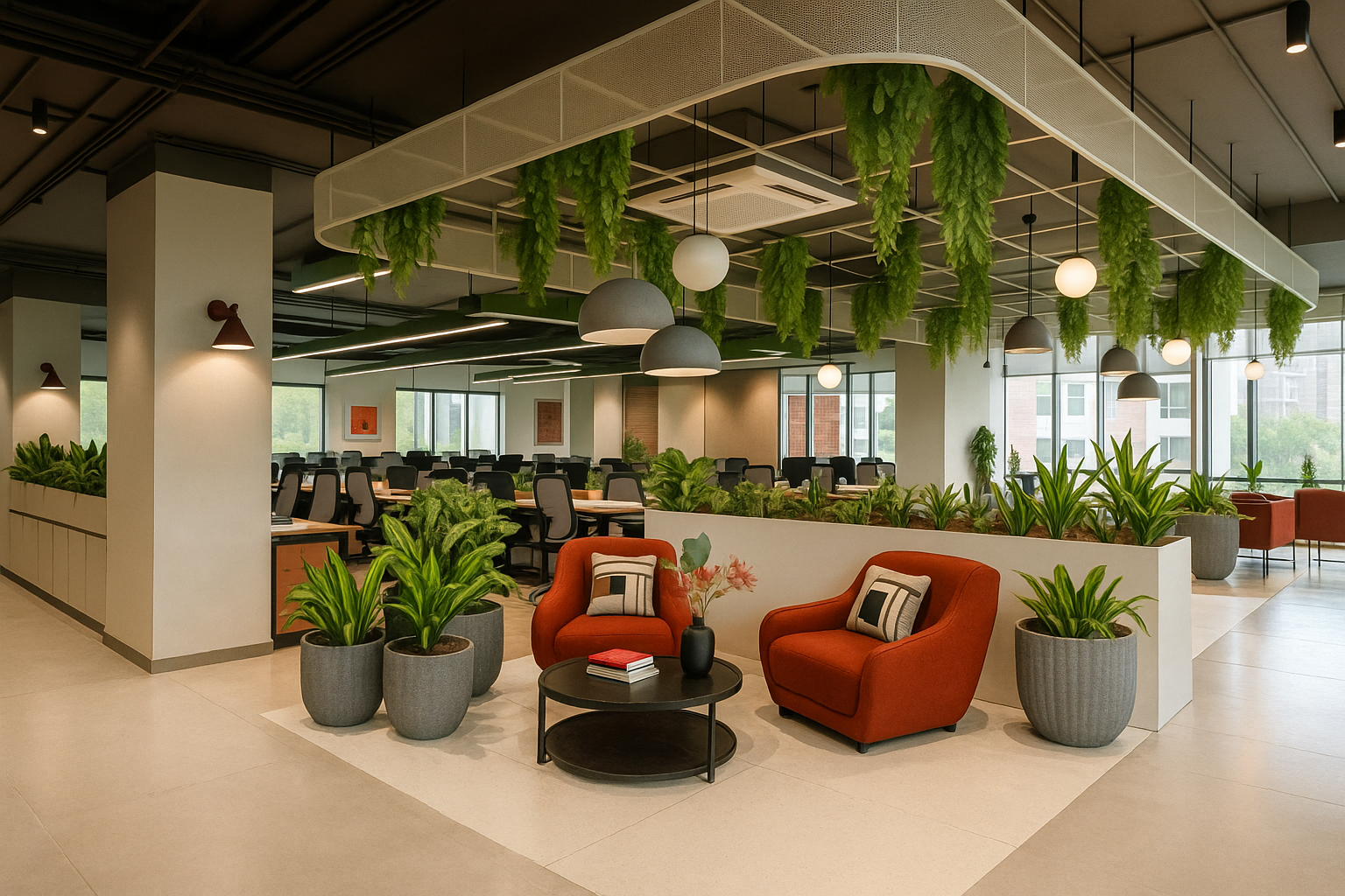 Xu hướng văn phòng xanh năm 2025