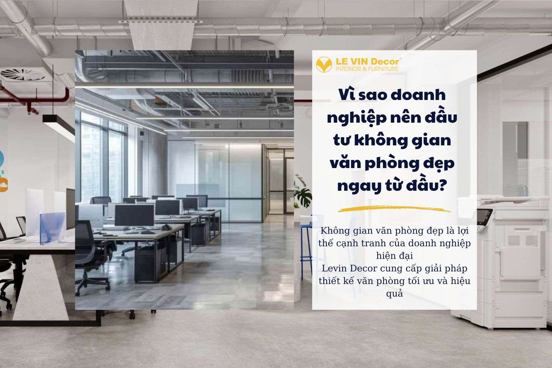 Không gian văn phòng đẹp