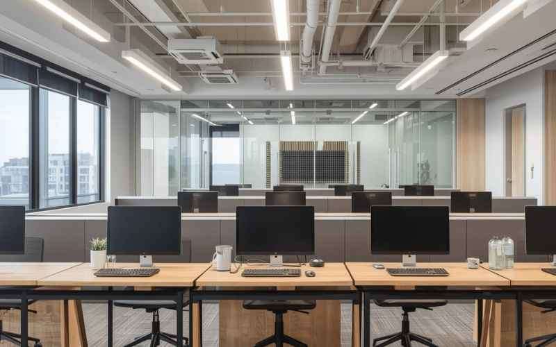 Bố Trí Văn Phòng Làm Việc Hiện Đại