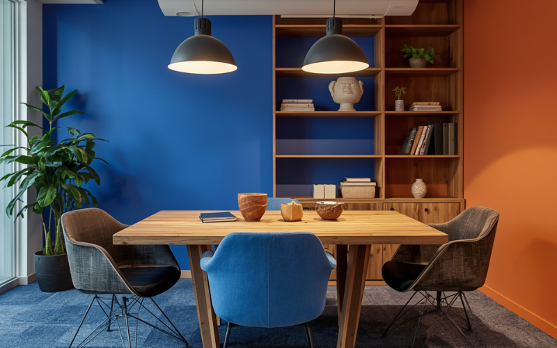 Thiết Kế Văn Phòng Color Block